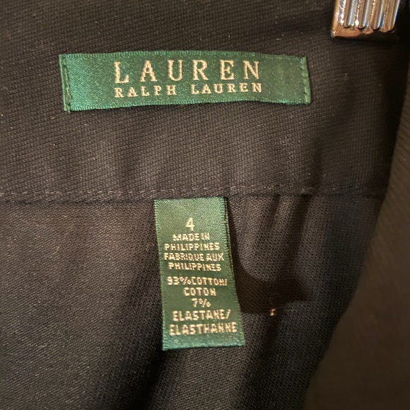 Ralph Lauren black pencil skirt, size 4 - Picture 2 of 2